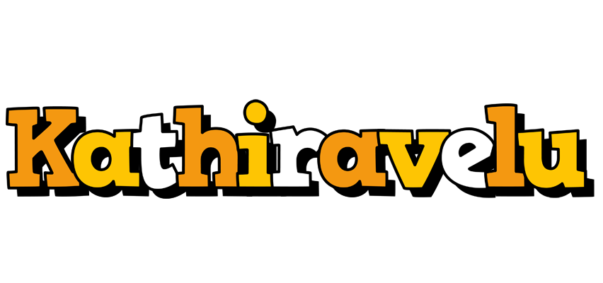 Kathiravelu cartoon logo