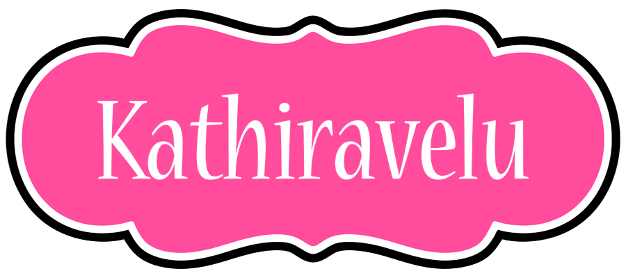 Kathiravelu invitation logo