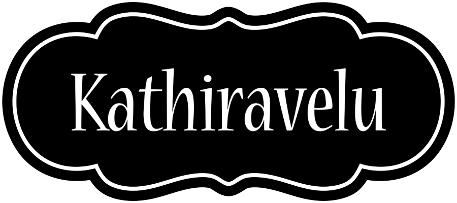 Kathiravelu welcome logo