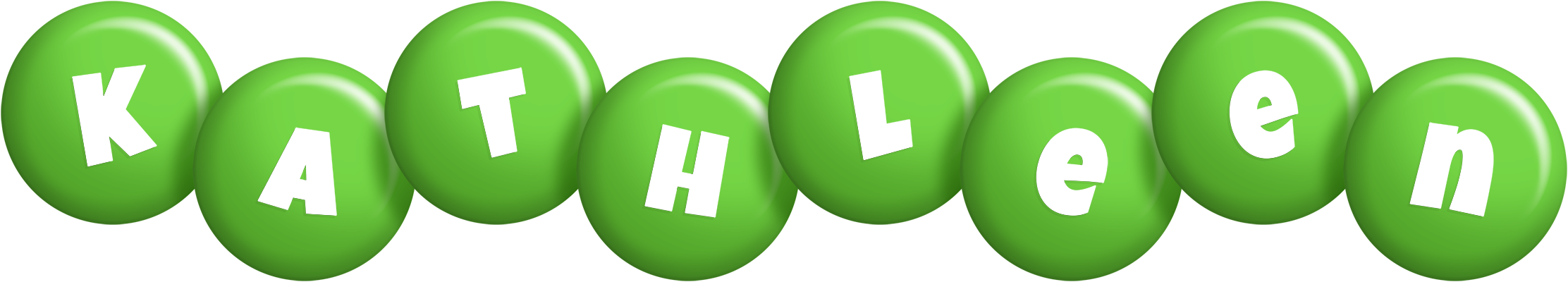 Kathleen candy-green logo