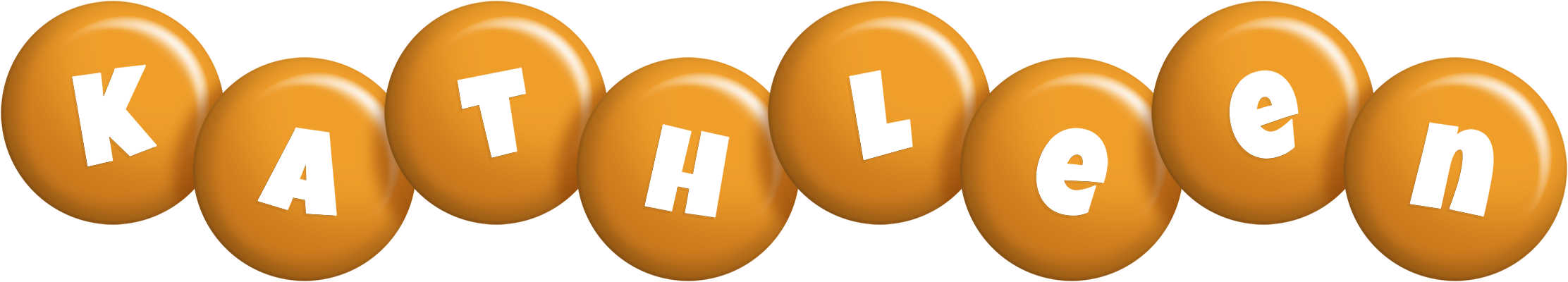 Kathleen candy-orange logo