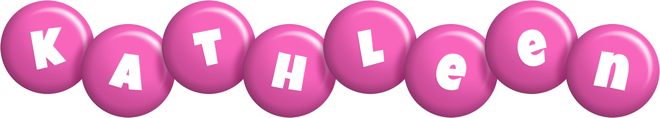 Kathleen candy-pink logo
