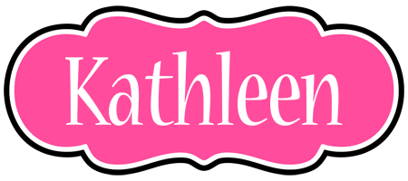 Kathleen invitation logo