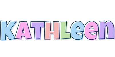 Kathleen pastel logo