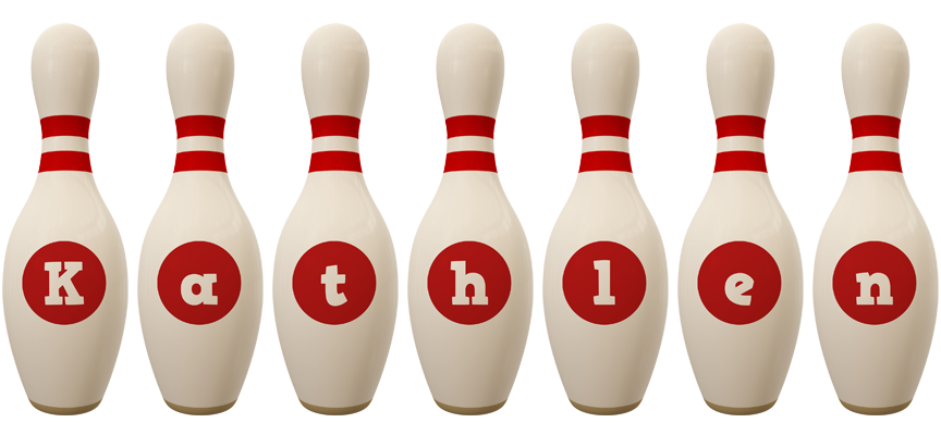 Kathlen bowling-pin logo