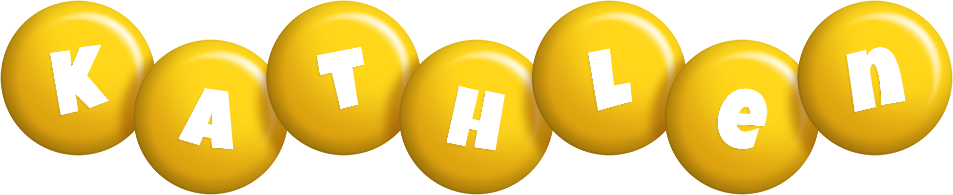 Kathlen candy-yellow logo