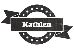 Kathlen grunge logo