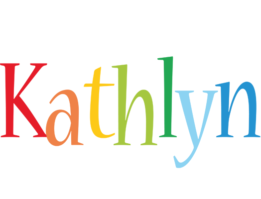 Kathlyn birthday logo