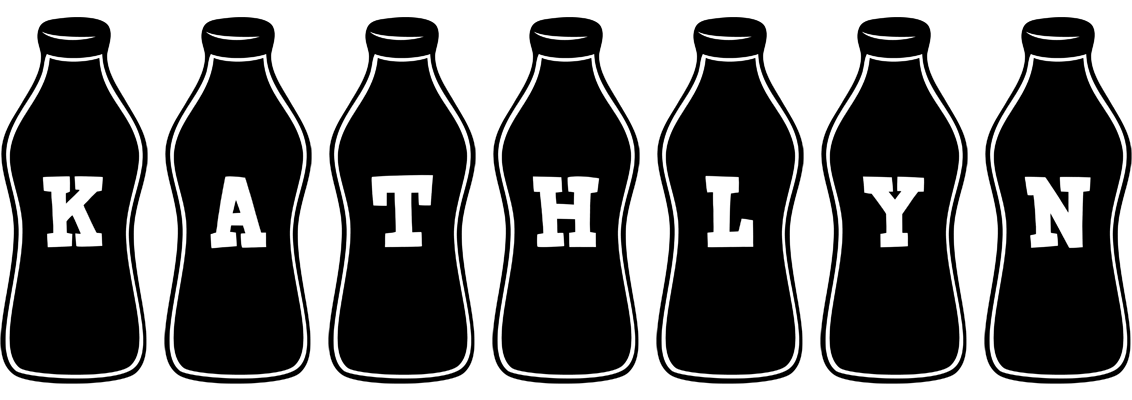Kathlyn bottle logo