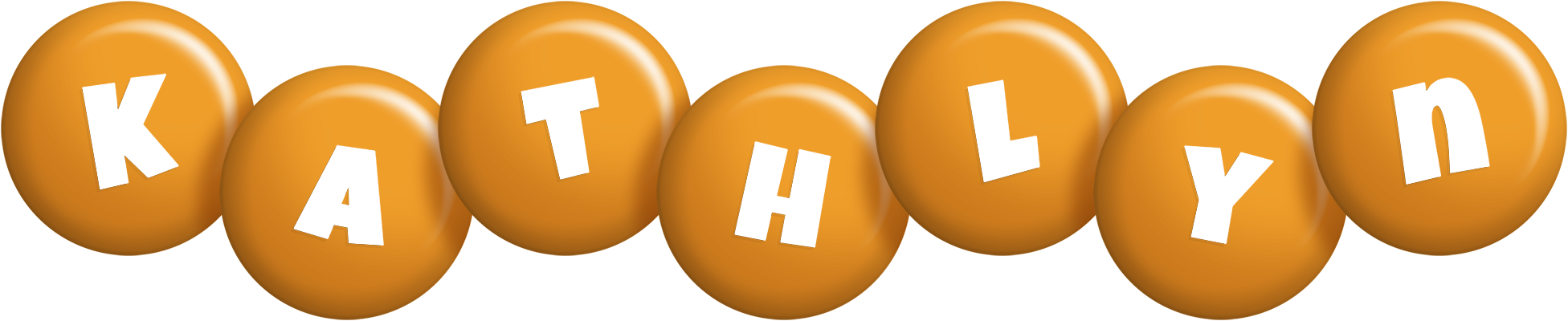 Kathlyn candy-orange logo