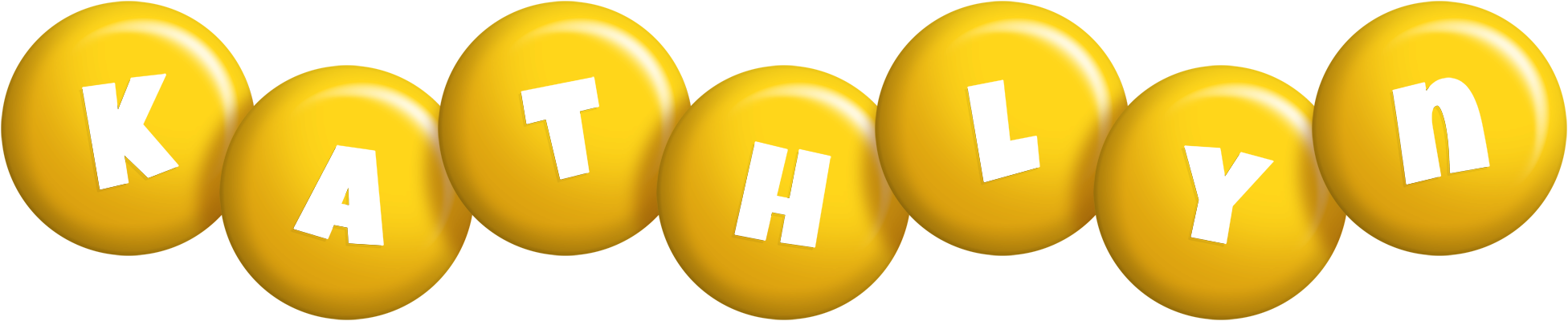 Kathlyn candy-yellow logo