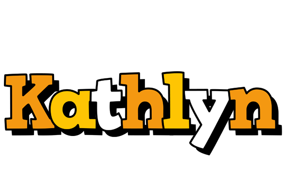 Kathlyn cartoon logo
