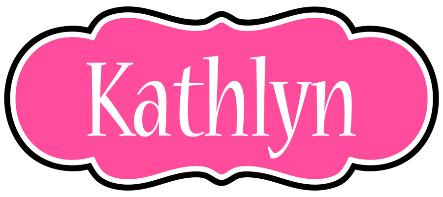 Kathlyn invitation logo