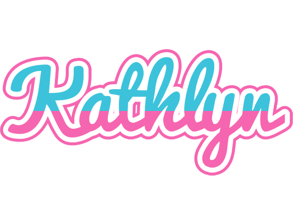 Kathlyn woman logo