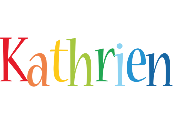 Kathrien birthday logo