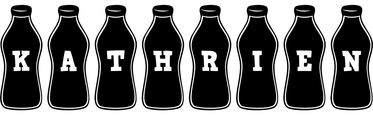 Kathrien bottle logo