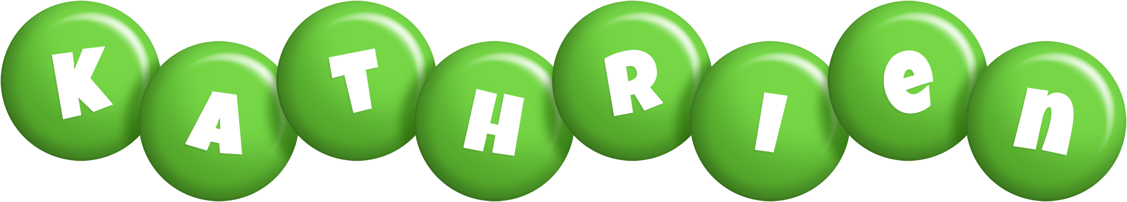 Kathrien candy-green logo