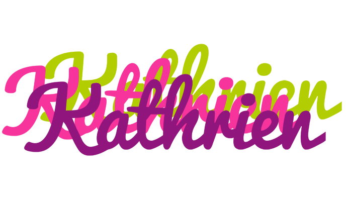 Kathrien flowers logo
