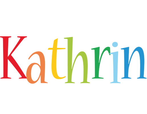 Kathrin birthday logo