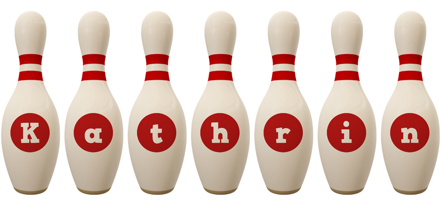 Kathrin bowling-pin logo