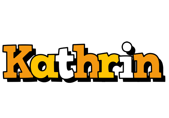 Kathrin cartoon logo