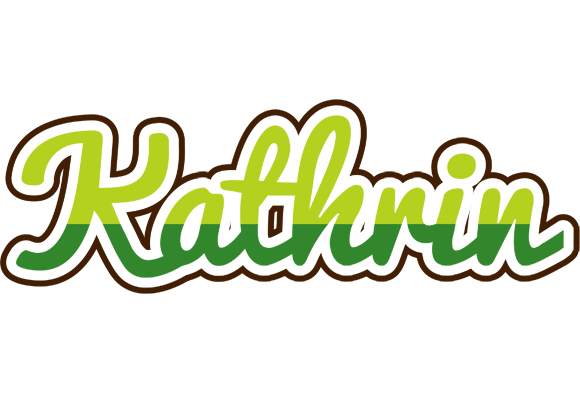 Kathrin golfing logo