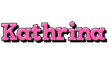 Kathrina girlish logo