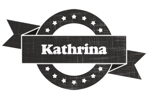 Kathrina grunge logo