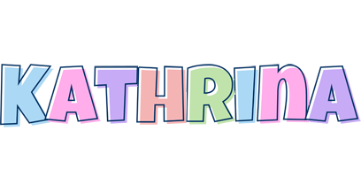 Kathrina pastel logo