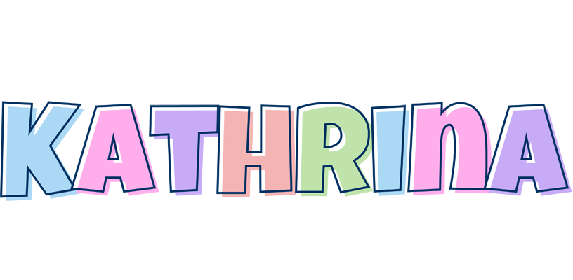 Kathrina pastel logo