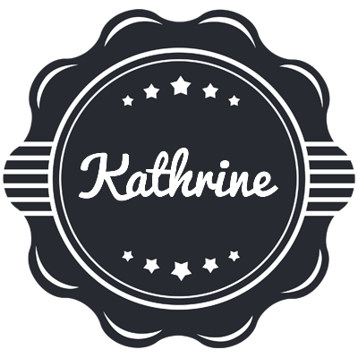 Kathrine badge logo