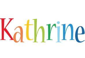 Kathrine birthday logo