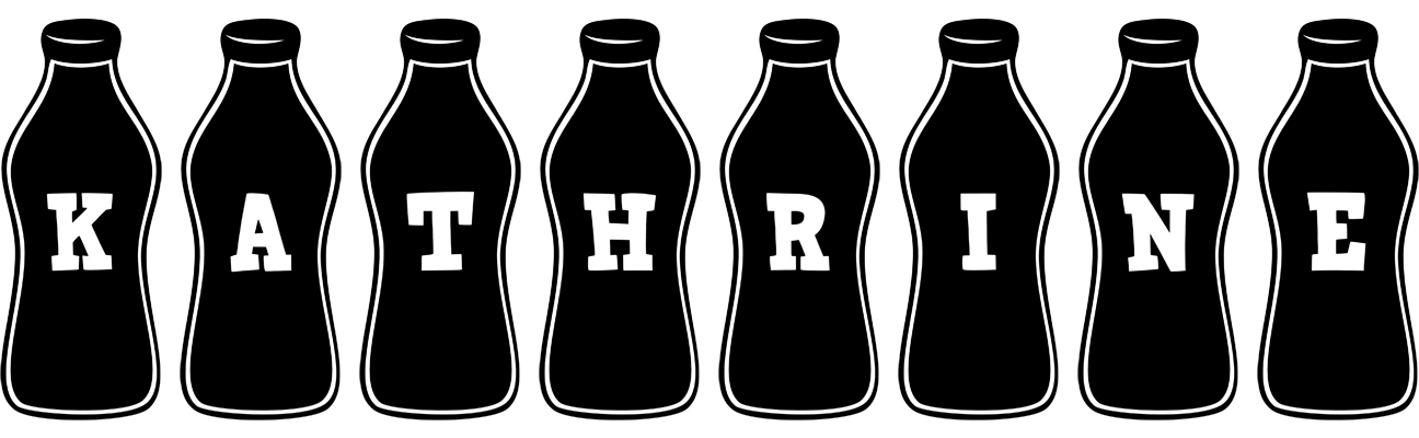 Kathrine bottle logo