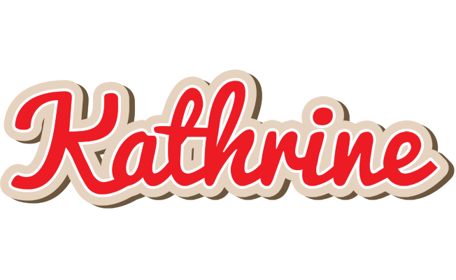 Kathrine chocolate logo