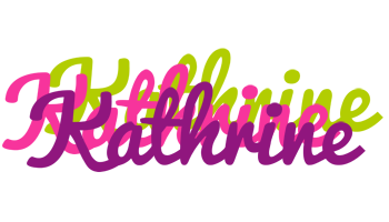 Kathrine flowers logo