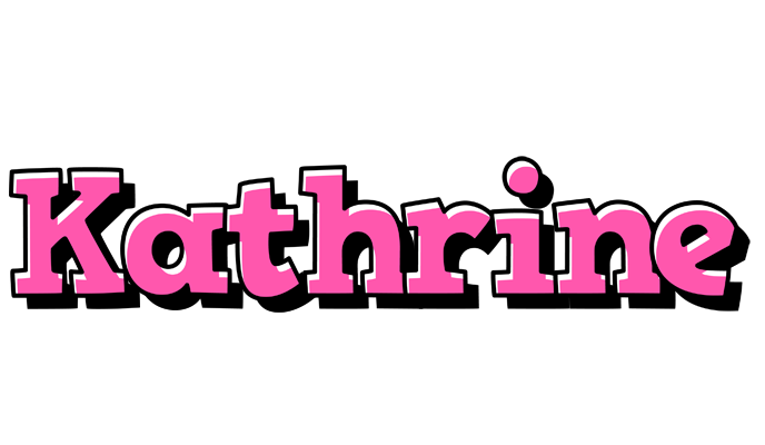 Kathrine girlish logo