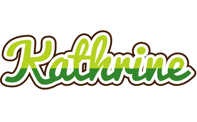 Kathrine golfing logo