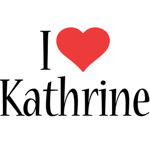 Kathrine i-love logo