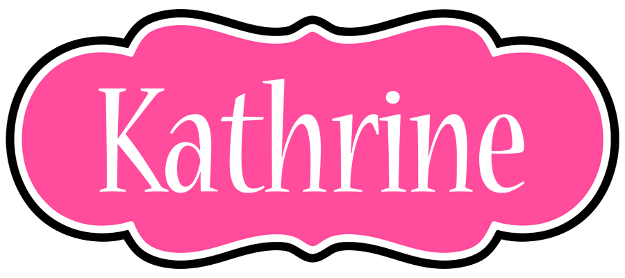 Kathrine invitation logo
