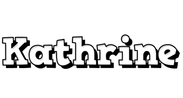 Kathrine snowing logo