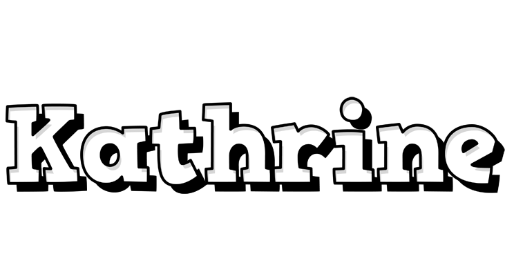 Kathrine snowing logo
