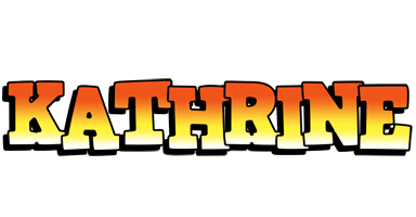 Kathrine sunset logo