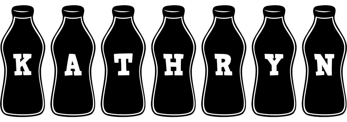 Kathryn bottle logo