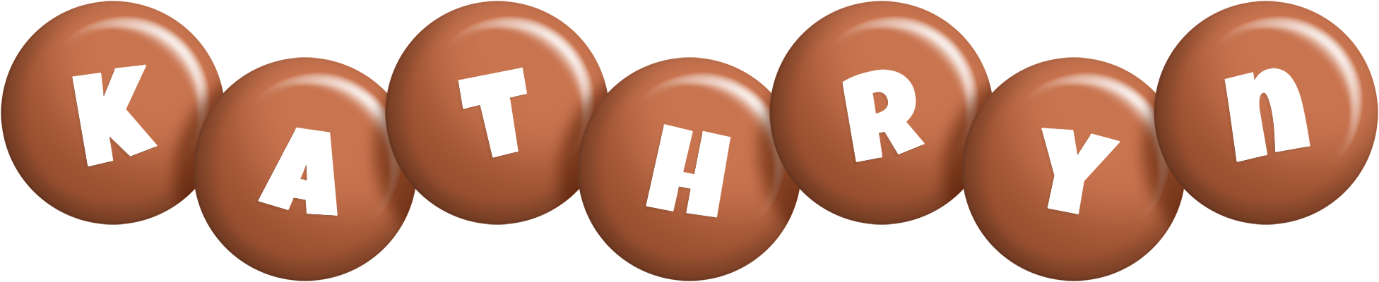 Kathryn candy-brown logo
