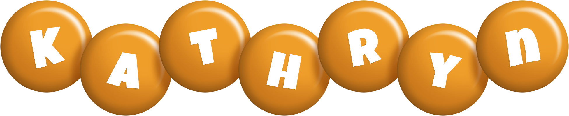 Kathryn candy-orange logo