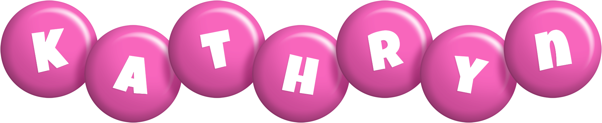 Kathryn candy-pink logo