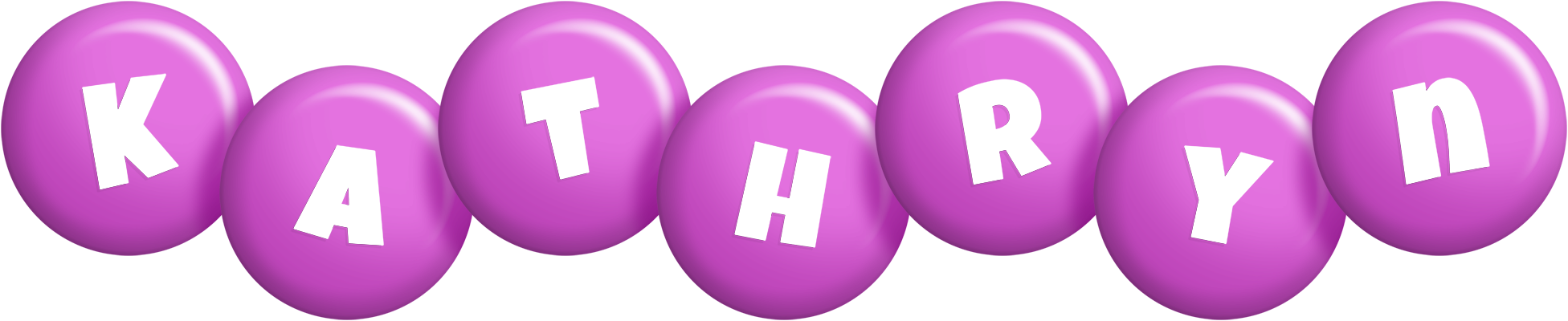 Kathryn candy-purple logo