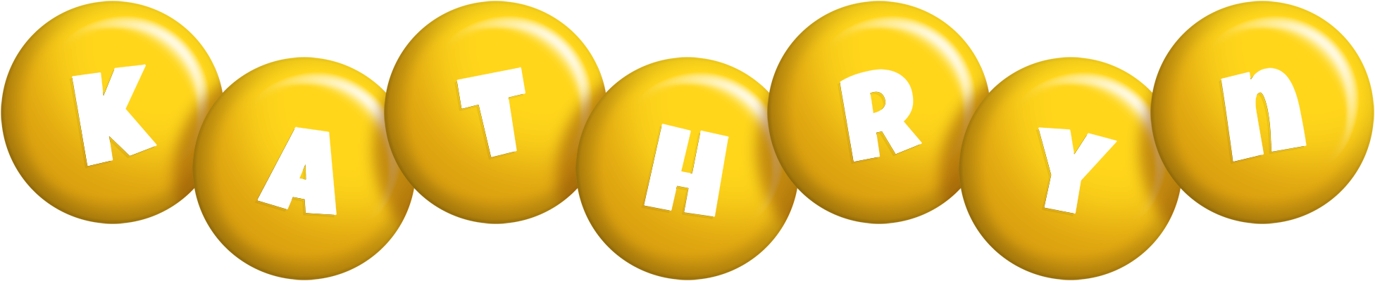 Kathryn candy-yellow logo