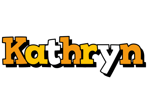 Kathryn cartoon logo