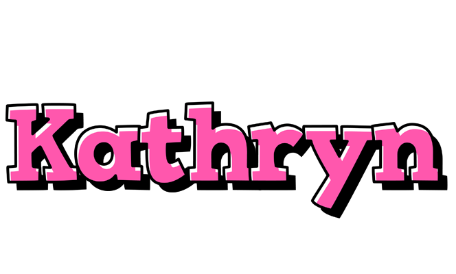 Kathryn girlish logo